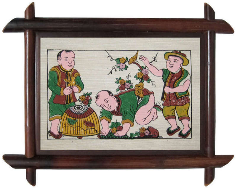 Tranh Chim Lồng, tranh dân gian Đông Hồ